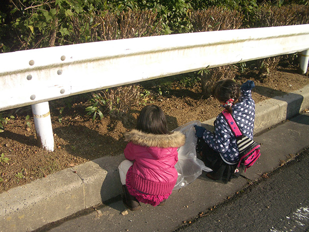 子ども達も参加してくれてます。かわいいです♪